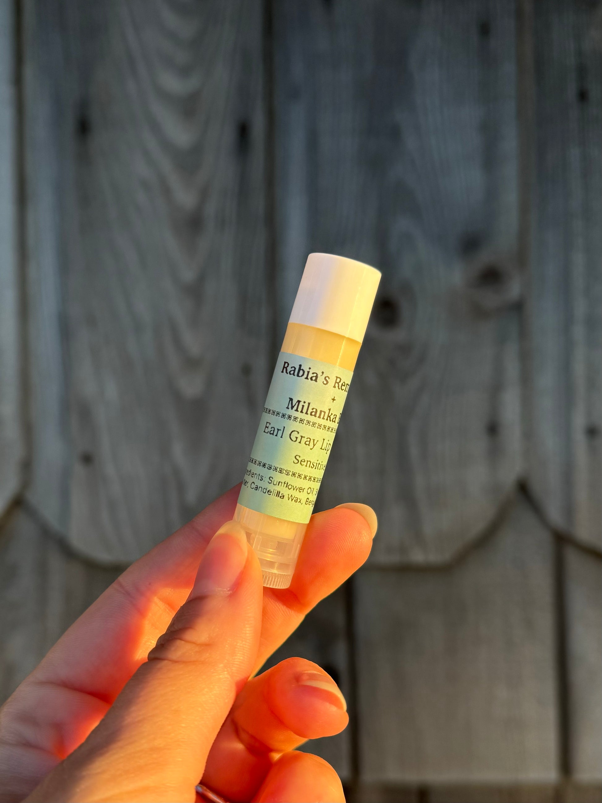 Earl Gray Sensitive Lip Butter – Milanka Bee